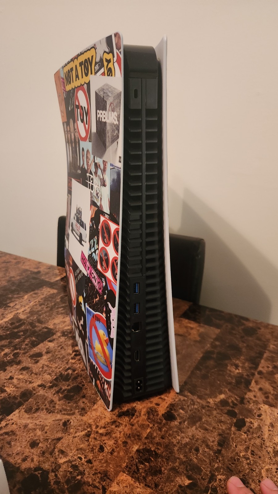 PS5 Standard Edition – NOT A TOY Unique Decal