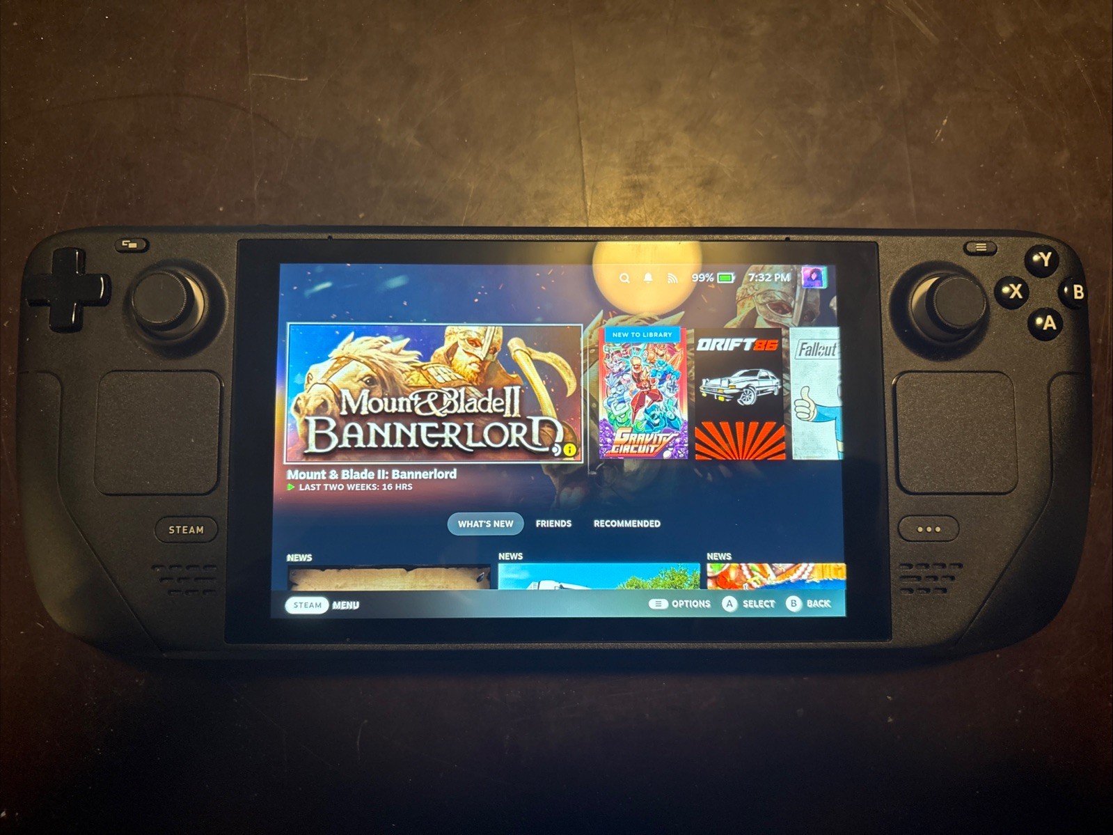 Valve Steam Deck 256GB – Black Lcd