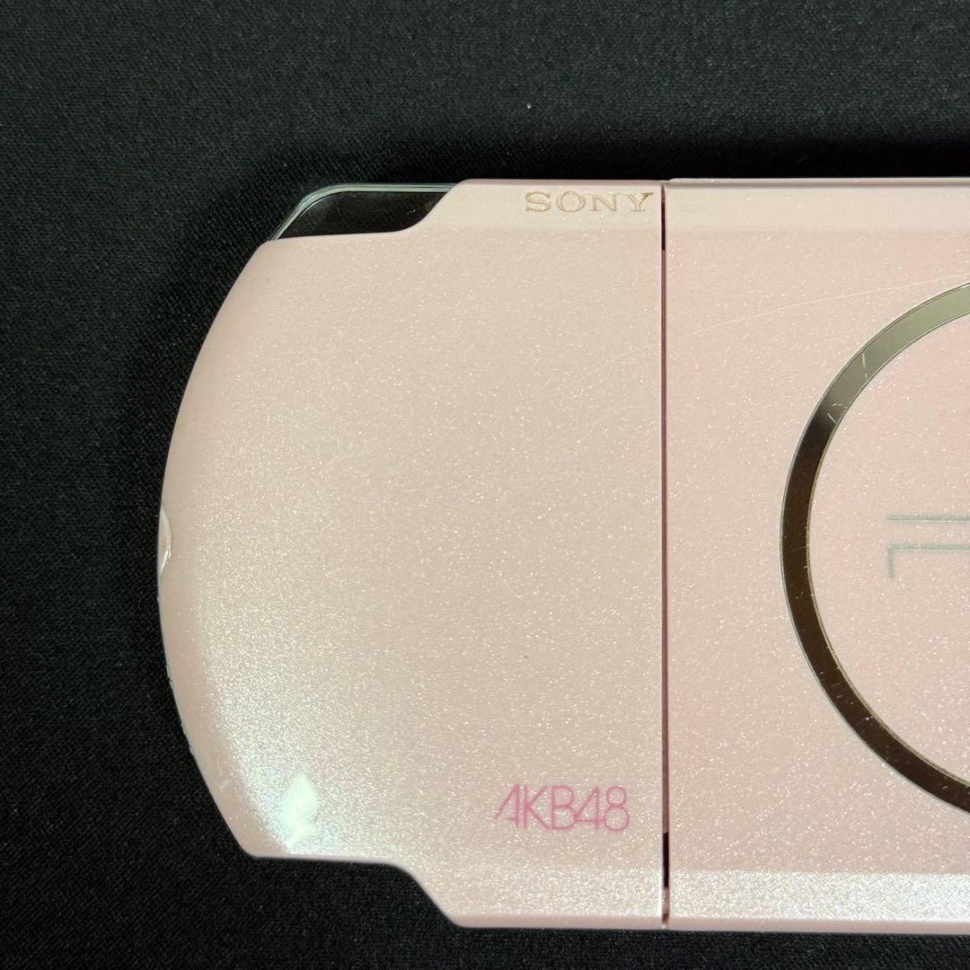 Excellent Sony PSP-3000 PSP 3000 Console Pink Region Free AKB48 edition