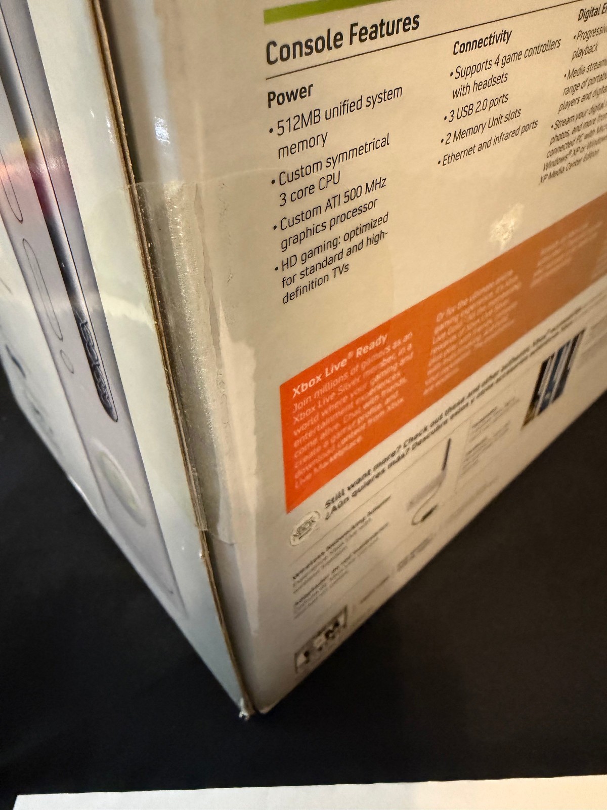 Rare Sealed 2005 Xbox 360 Console (Blades Dashboard) Clean