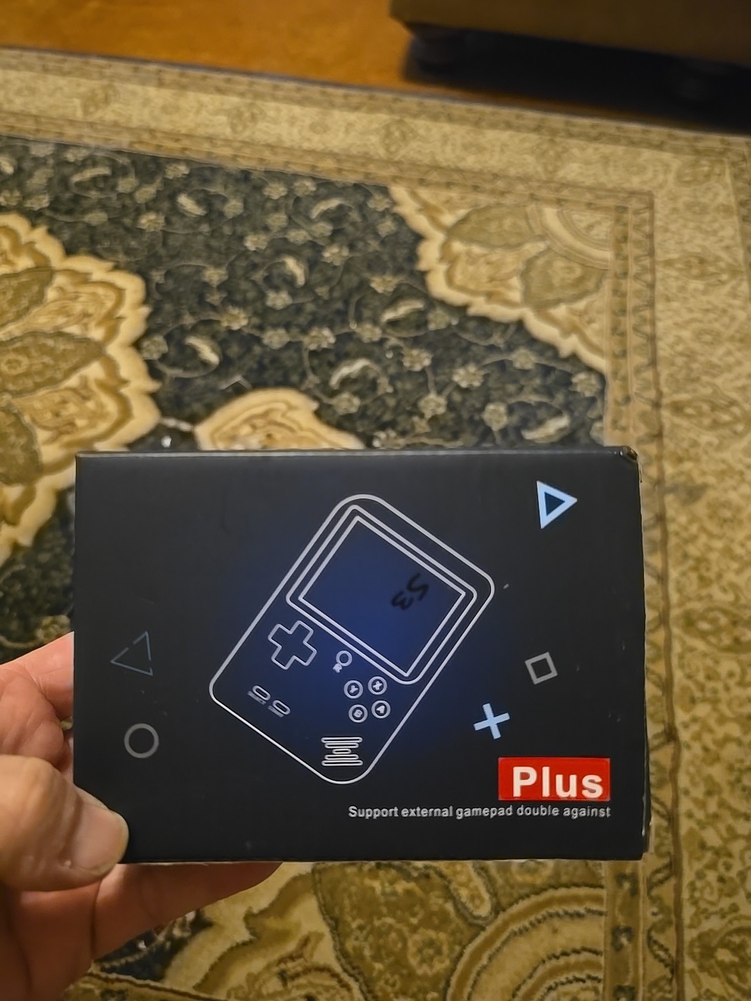 Game Box Plus Handheld Console Blue NIB