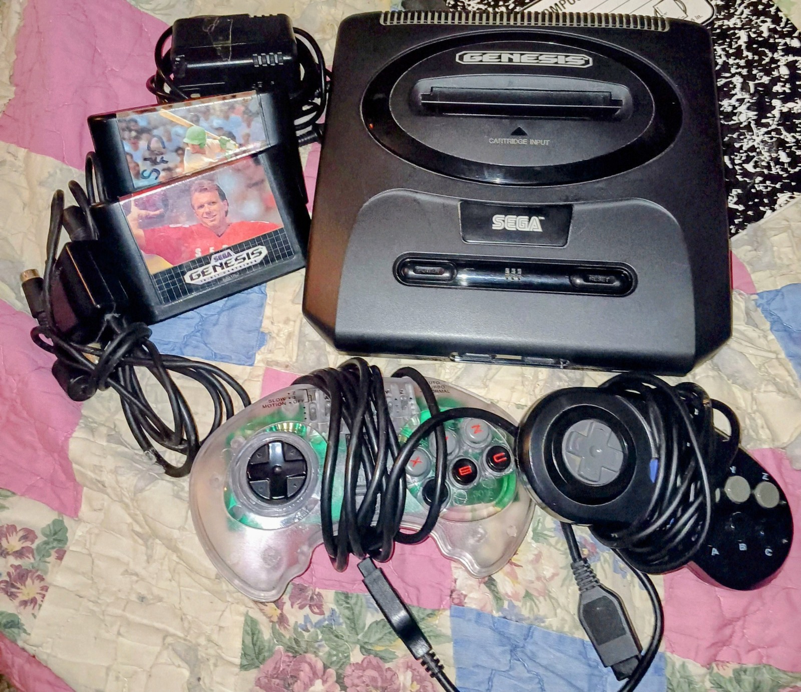 Sega Genesis Black «MINT CONDITION» Model 2 Console MK-1631