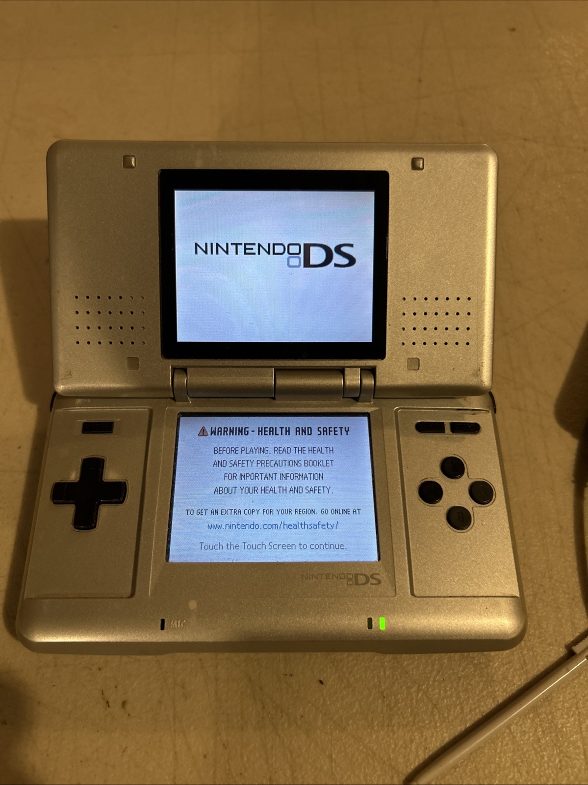 Nintendo DS Silver Handheld System – Tested