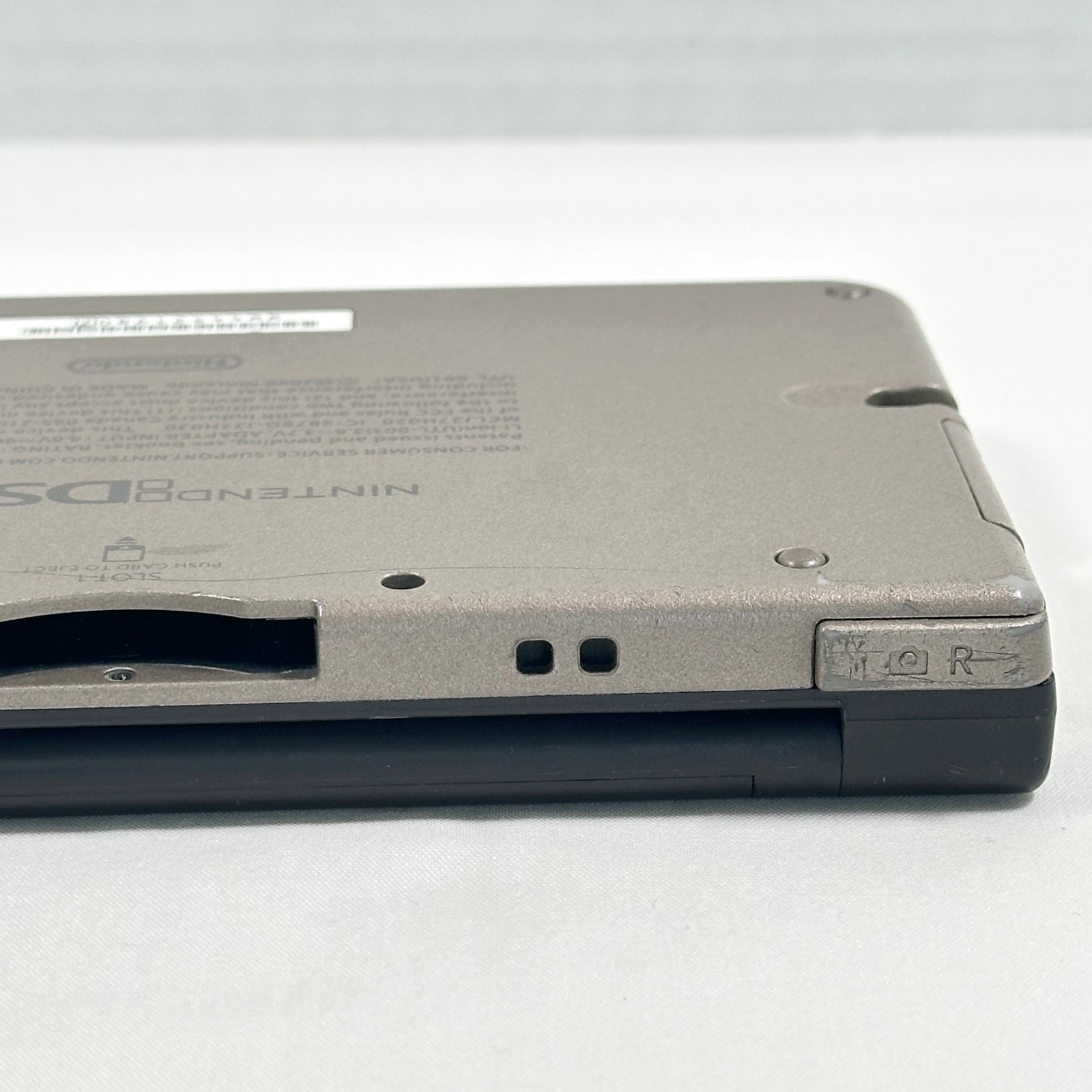 Nintendo DSi XL Bronze Handheld Console – NO STYLUS & NO BATTERY – TESTED