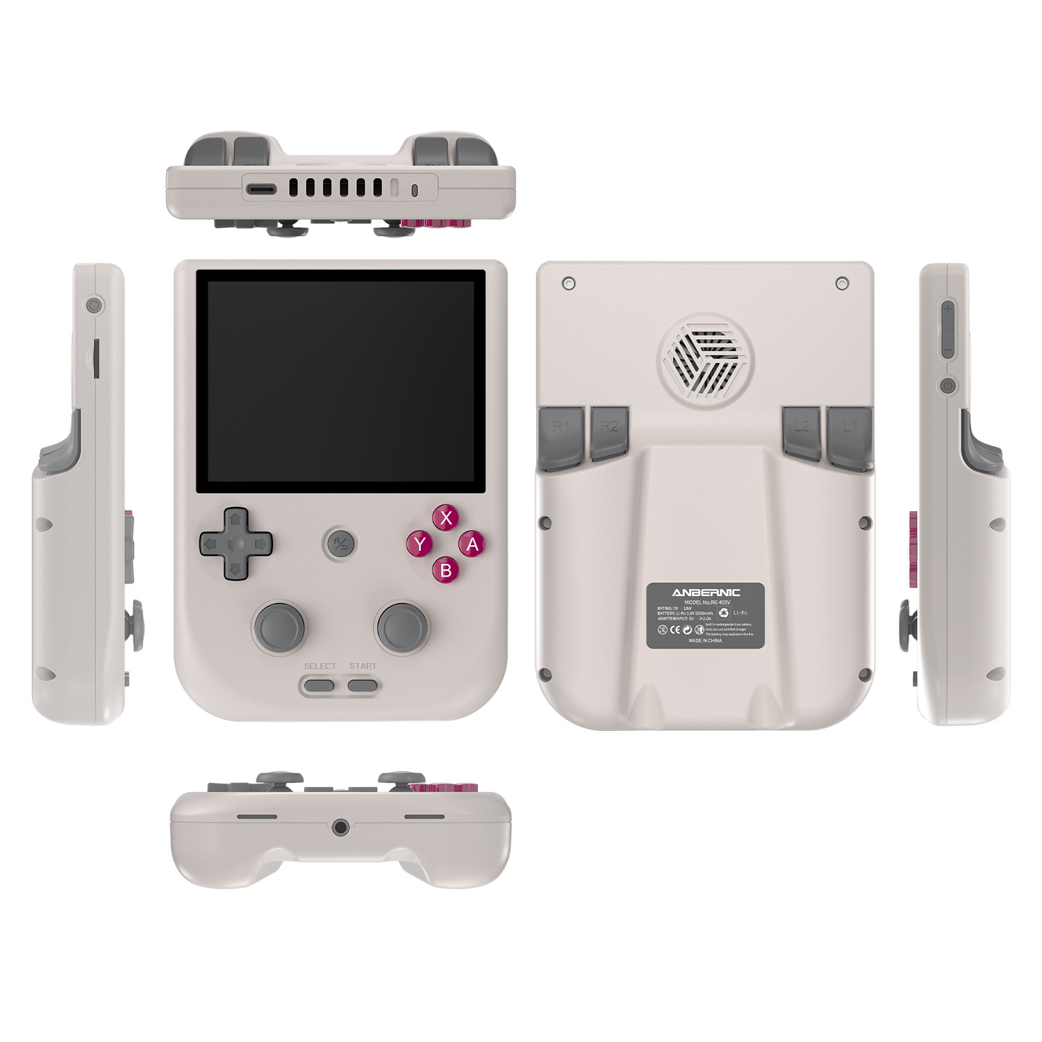 New RG405V Handheld Game Console 4.0 Screen Android 12