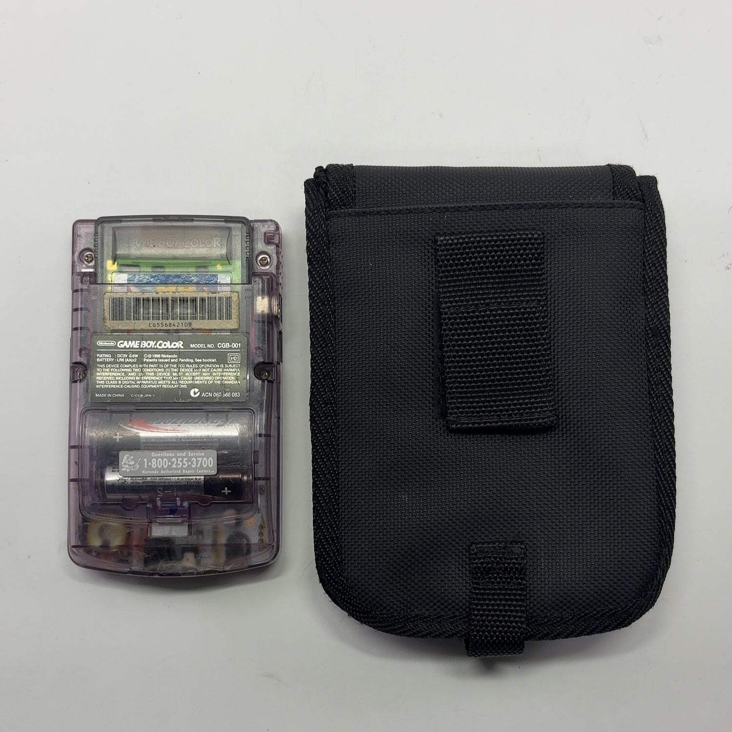 Nintendo Game Boy Color Handheld Only CGB-001 Atomic Purple
