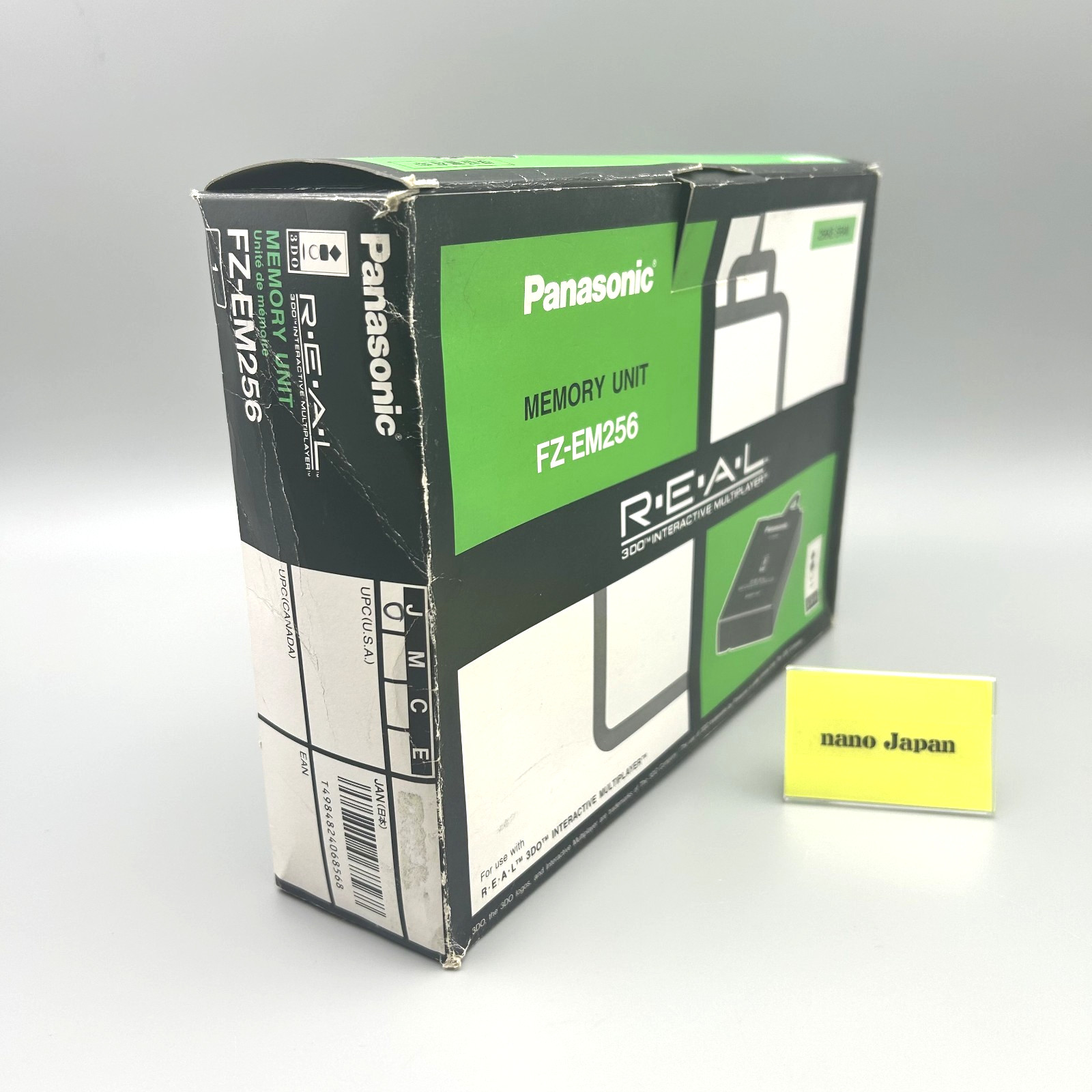 Panasonic 3DO FZ-EM256 REAL Memory Unit 256KB SRAM External Storage Boxed Japan