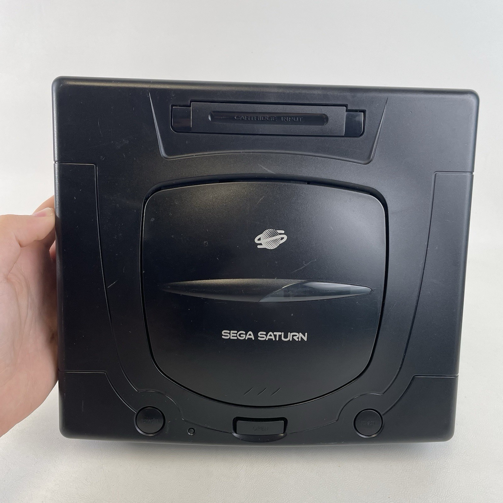 SEGA Saturn Console (MK-80000A) Bundle W Cords, Controller + 5 Games TESTED!