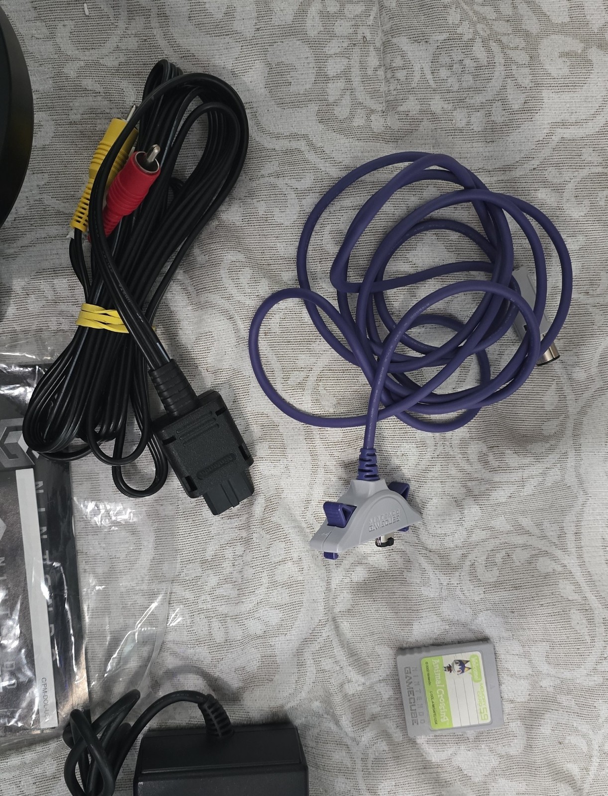 Gamecube Console Complete Plus Memory Card And Protector Tested Cib