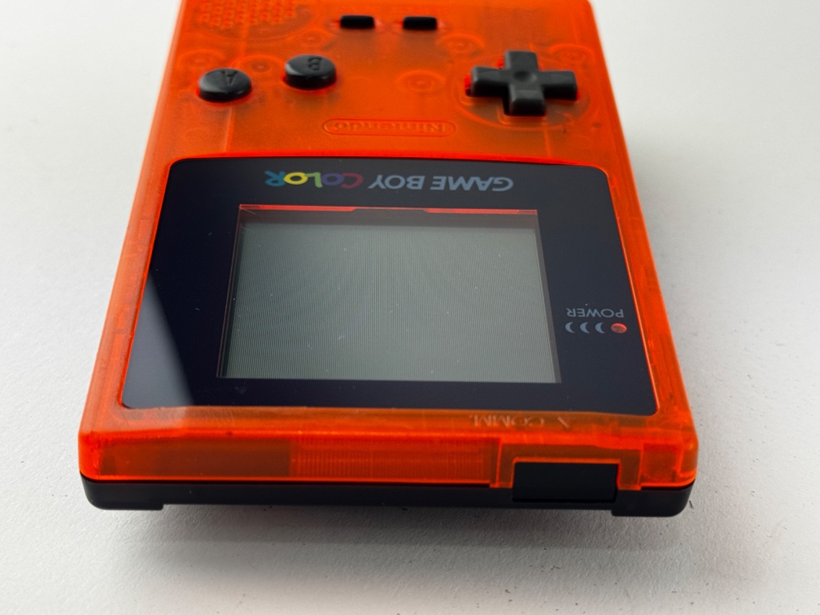 Nintendo Gameboy Color Daiei Hawks Limited Edition Orange & Black Console GBC