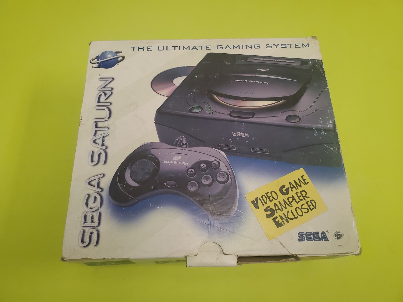Sega Saturn Console Complete In Box CIB