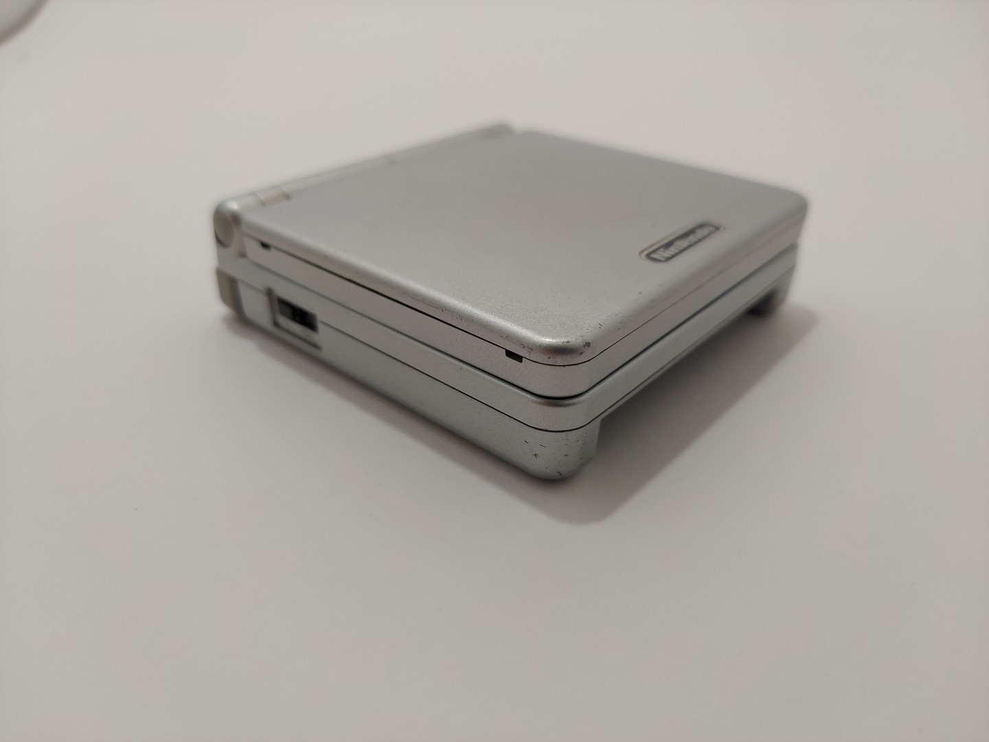 Nintendo Game Boy Advance GBA SP Silver AGS-001 Bundle w/ 2 Games & Oem Charger
