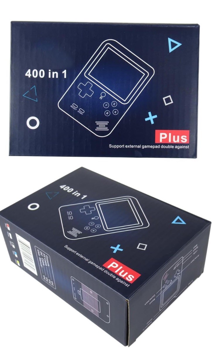 Game Box Plus Handheld Game System – Retro Video Gaming Console with Preloaded