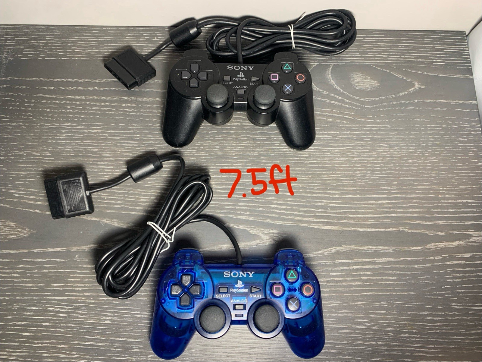 Sony PlayStation 2 Black Fat Console Bundle w/ 2 Controllers, 2 8MB Cards, Box