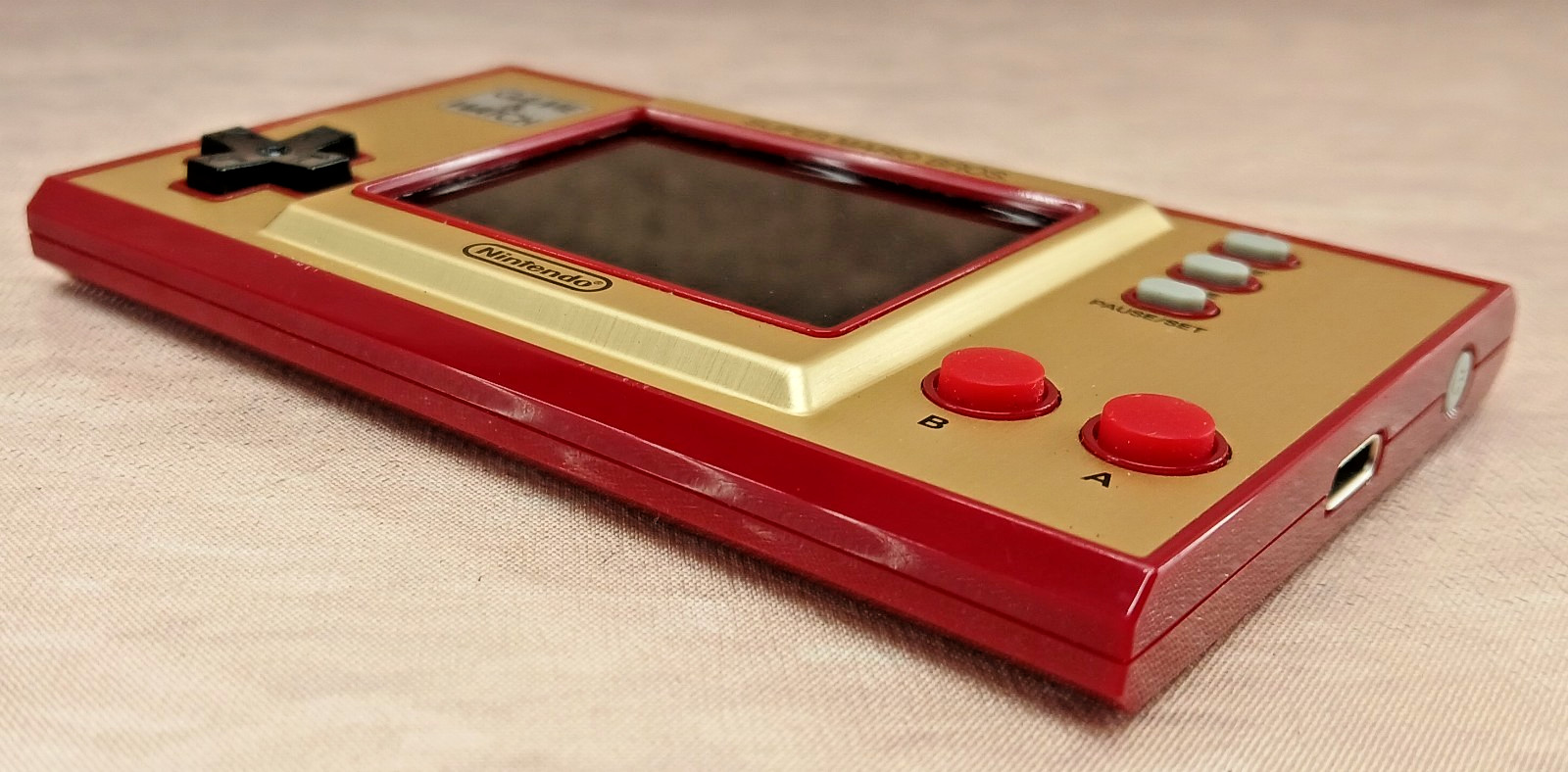 Nintendo Game & Watch Super Mario Bros Color Screen Handheld Console Tested