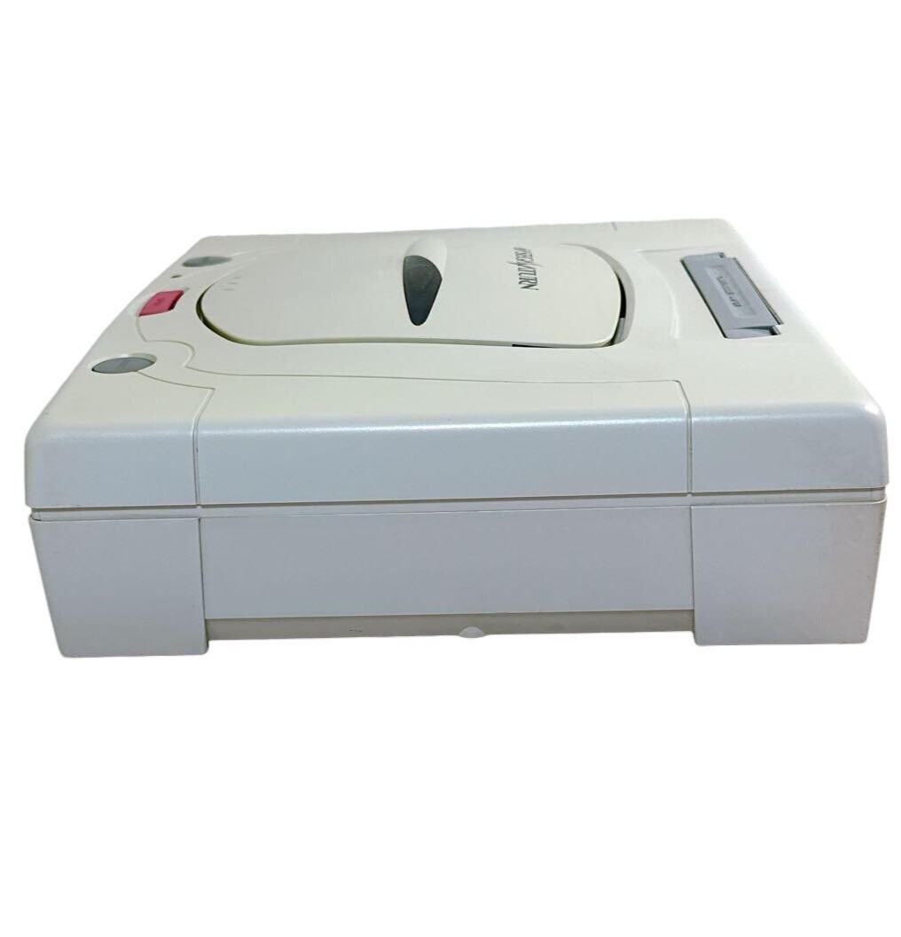 Sega Saturn Console White HST-3220 Japanese Version Choose Your Accessories