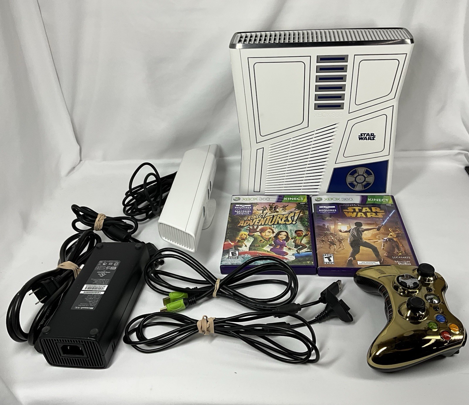 Xbox 360 Kinect Star Wars Limited Edition-CIB