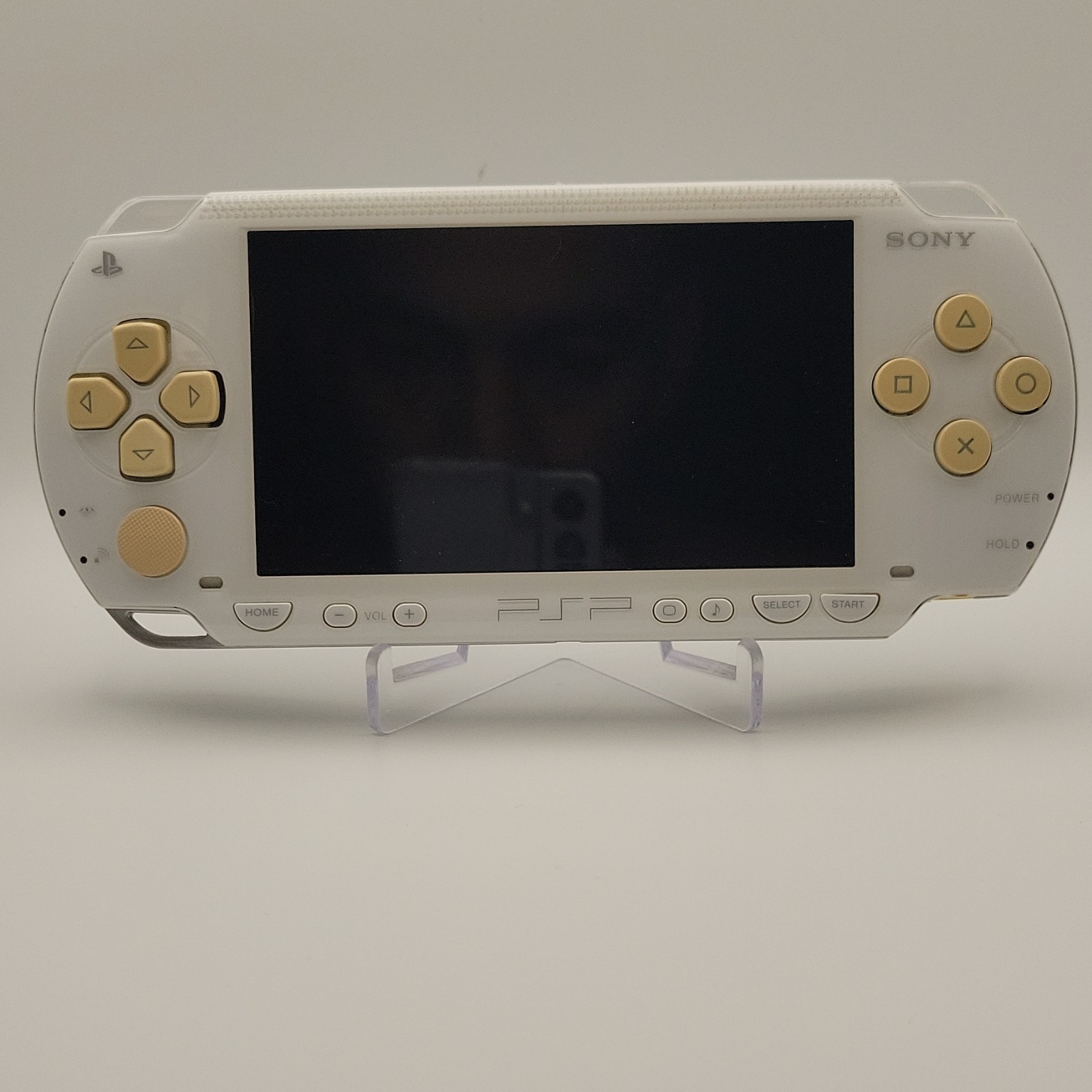 Sony PSP 1000 White Beige Handheld System Wi-Fi Capability CFW ready.