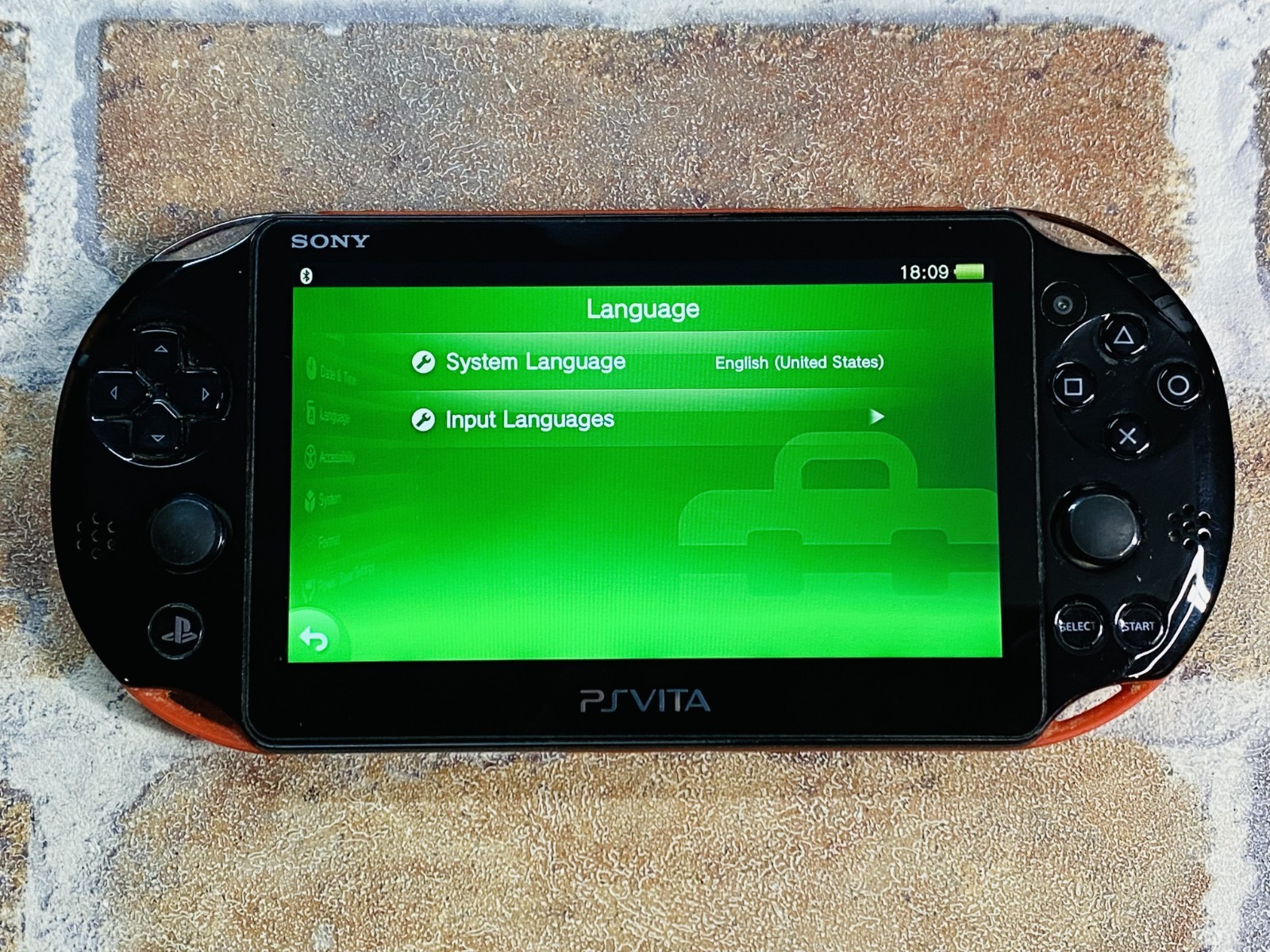 PS Vita Red Black PCH 2000 SONY PlayStation Japan 8GB Memory Charger Tested EX P