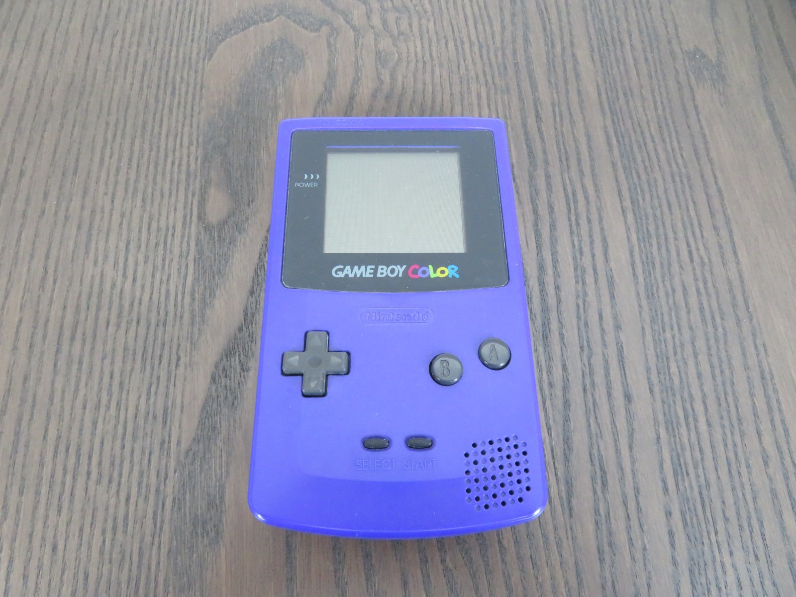 Nintendo Gameboy Game Boy Color CGB-001 Grape Purple Tested Working Excellent
