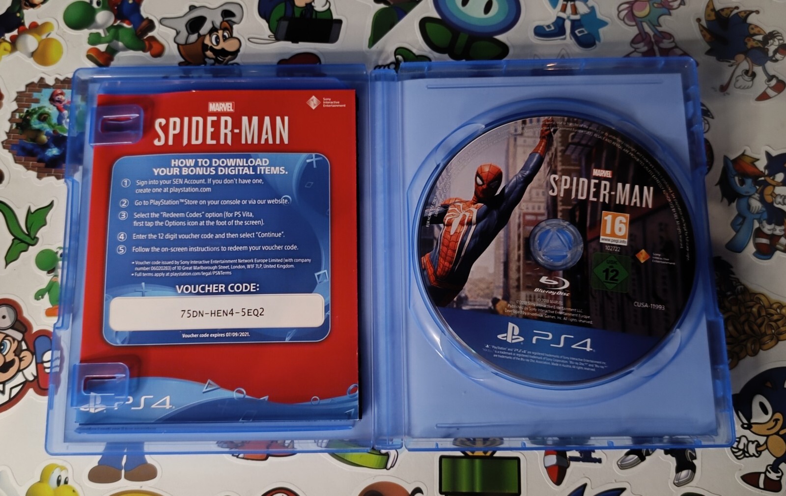 Sony PlayStation 4 Pro 1TB Spider Man Spiderman Limited Edition