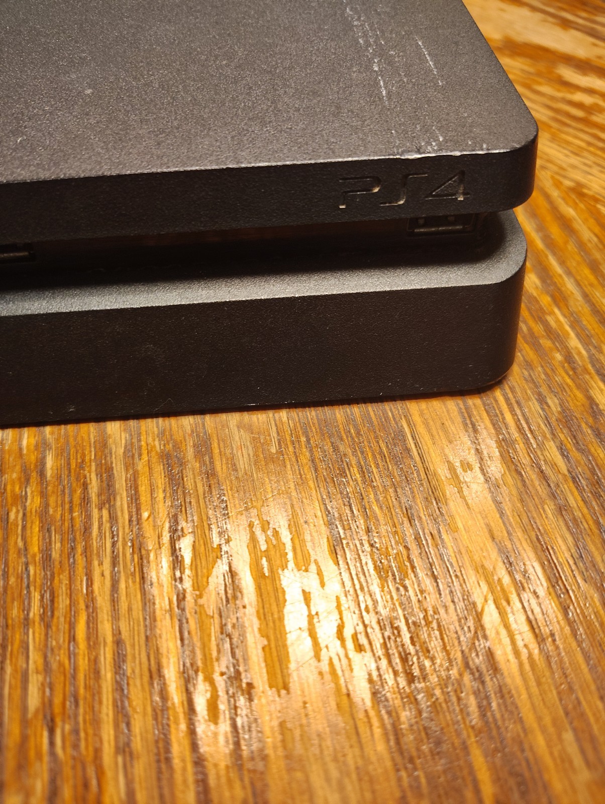 Sony PlayStation 4 Slim PS4 1TB Console – Black W/ Controller & Cables Tested