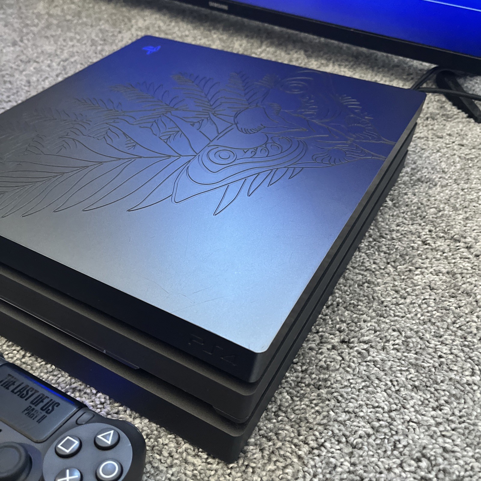 The Last of Us Part II Special Edition PS4 Pro With Controllers Nice Condition!