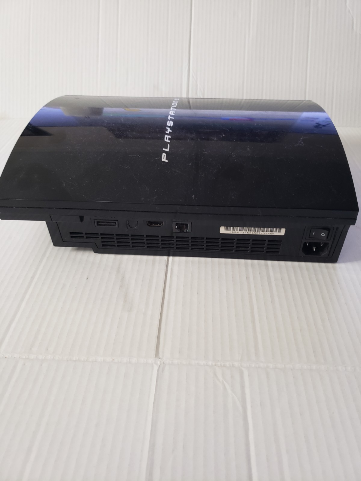 Sony PlayStation 3 Black Model CECHH01 PS3 Console W/controller