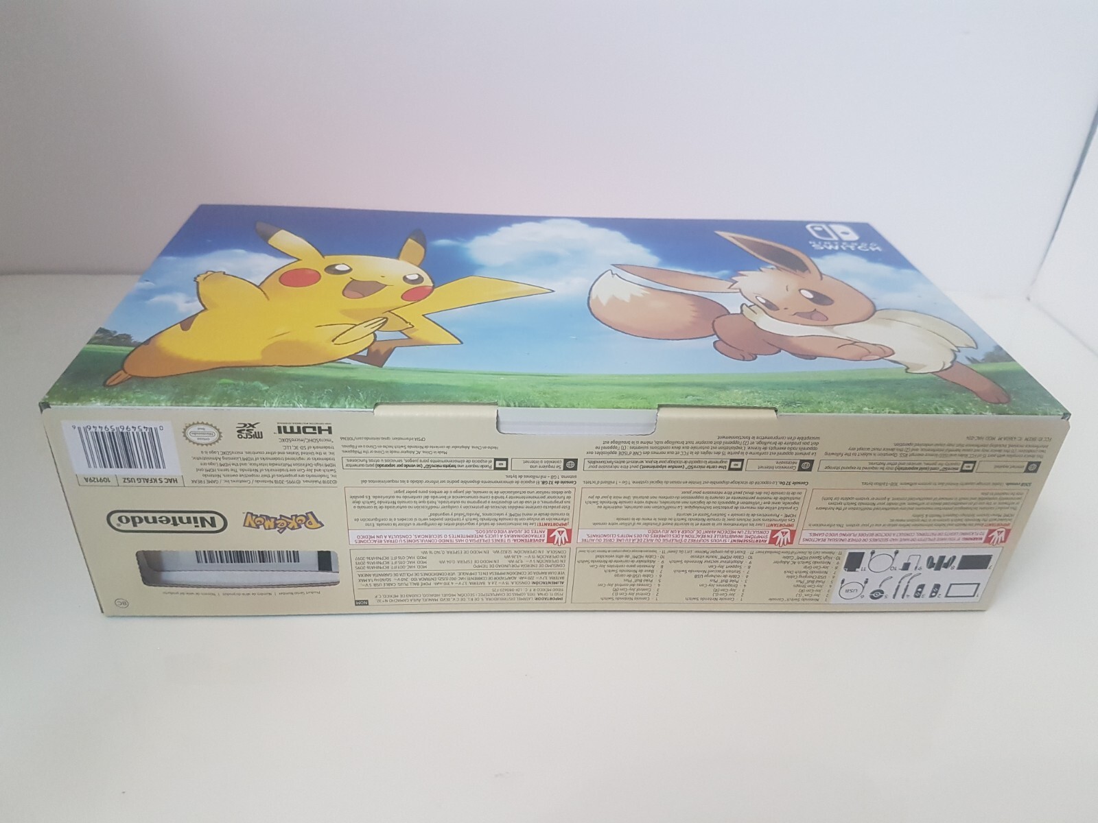 Pokemon Let’s Go Eevee Pokeball Plus 32GB Nintendo Switch Console [Brand New!]