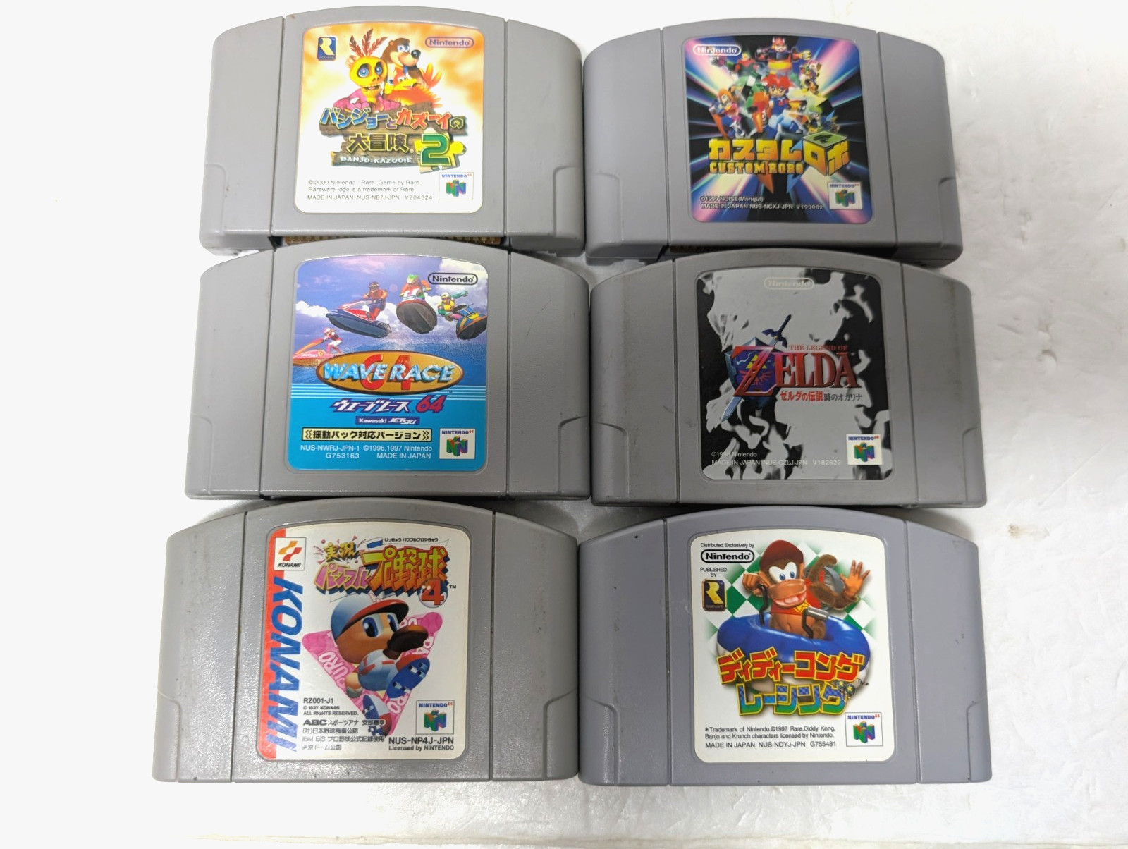 Nintendo 64 Region Free Console Midnight Blue 2controllers japan