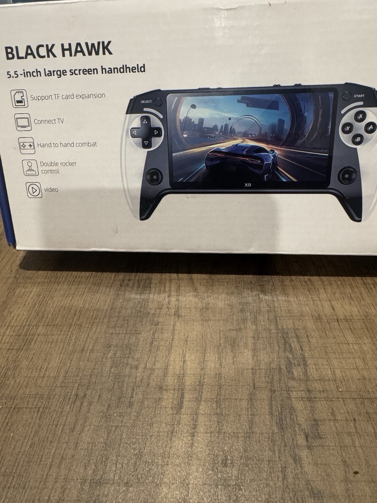 BLACK HAWK X9 5.5in Handheld Game Console 8GB TF Expansion AV Output
