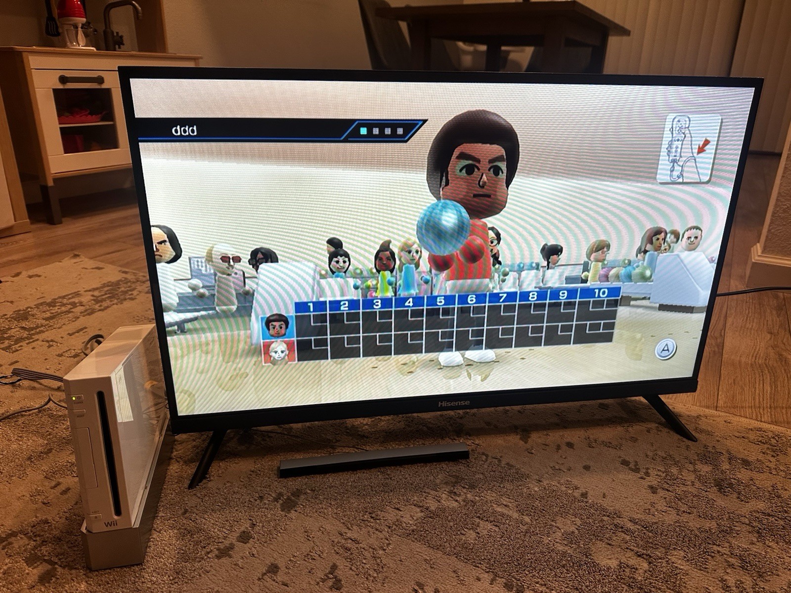 Nintendo Wii White Home Console Bundle w/ Wii Sports bundle