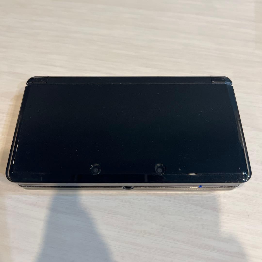3DS/2DS/DS Nintendo 3Ds Black, Operation Confirmed, Charger Included Japan
