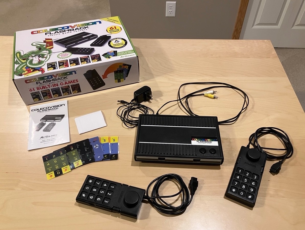 Colecovision Flashback Dollar General Edition 61 Games with Box Tested