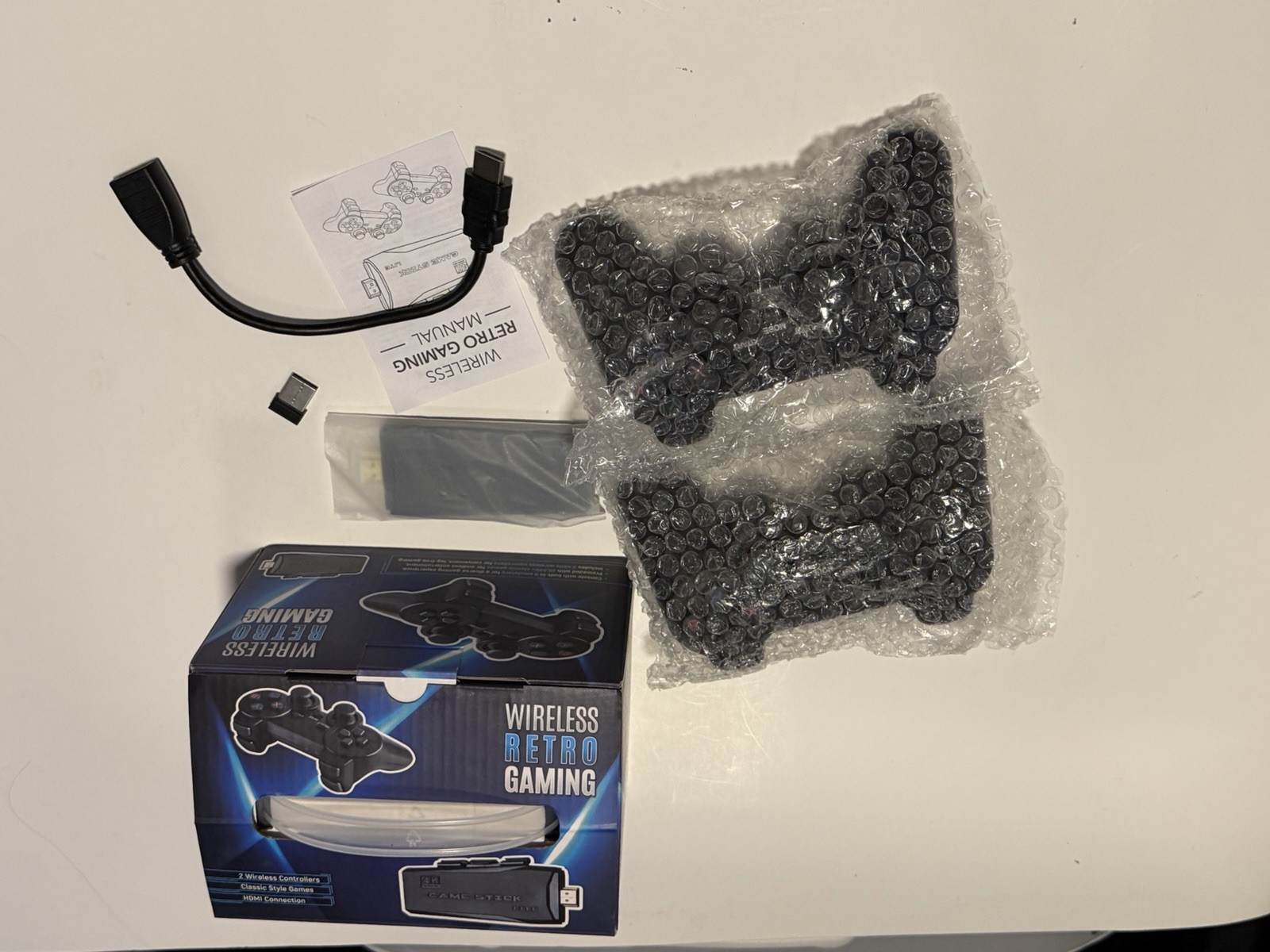 GameStick Game Stick Lite Retro Microconsole 2 Wireless Controllers 4K HDMI