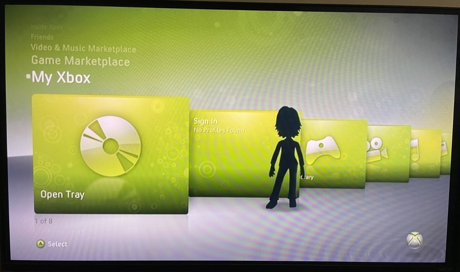 Xbox 360 on NXE Dashboard 8955 Xenon Tested & Working Console Only