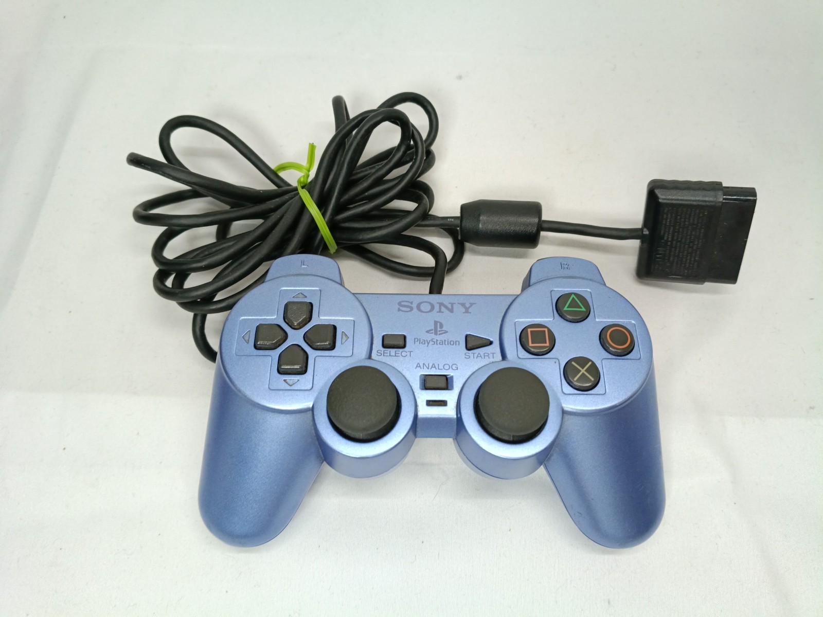 PS2 Aqua Blue Console Controller set Playstation2 Sony NTSC-J Japan Tested