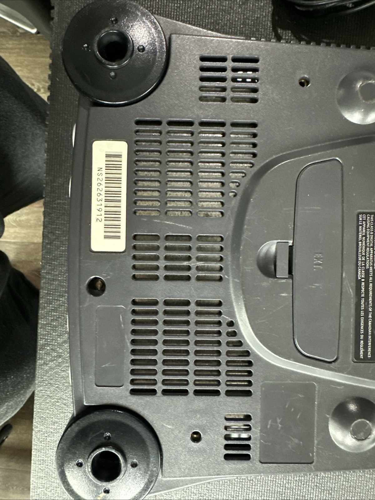 Nintendo 64 System 32MB Home Console Only- Charcoal Gray