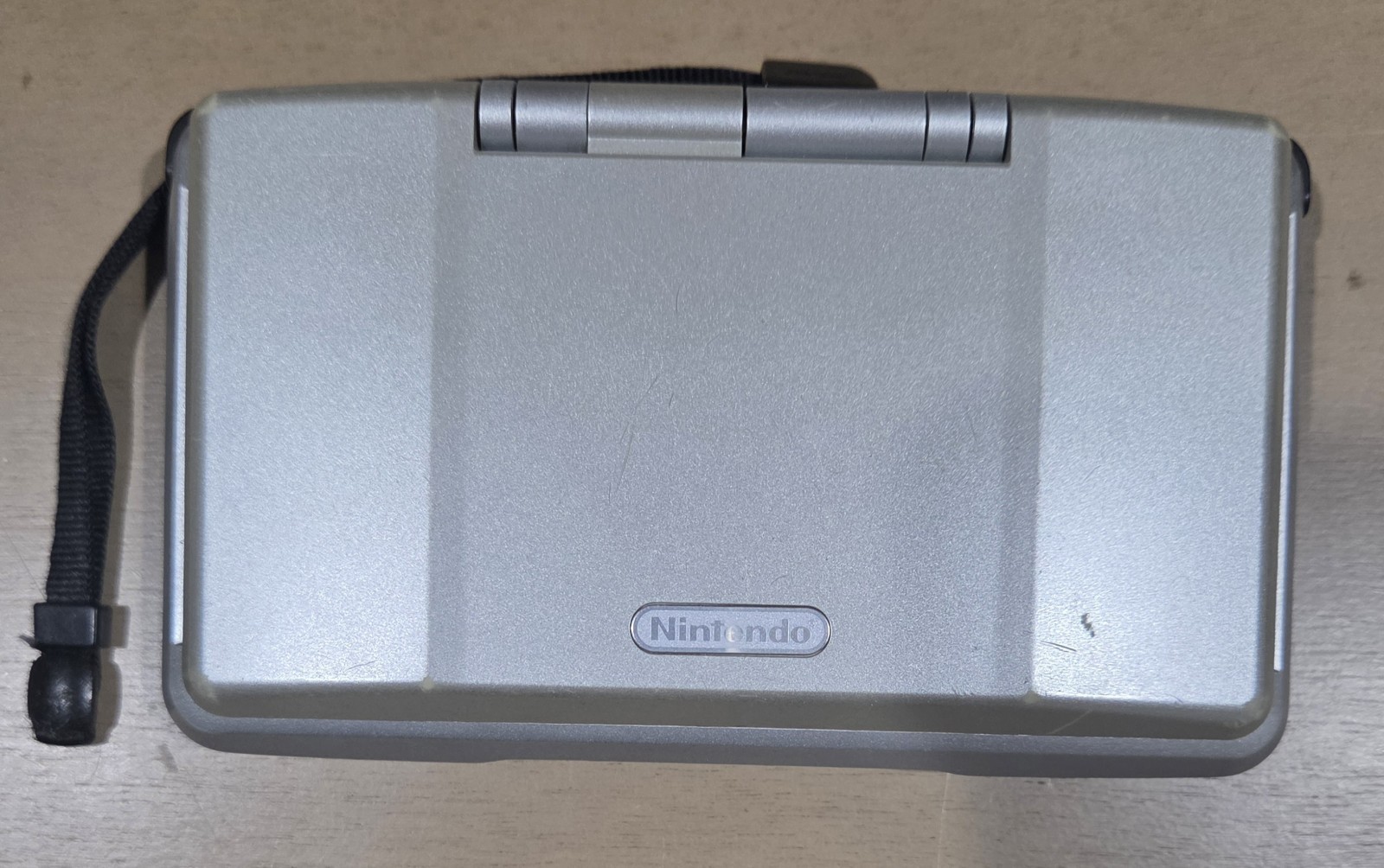 Nintendo DS Silver Handheld System – NTR-001 – TESTED AND WORKING + 3 Games