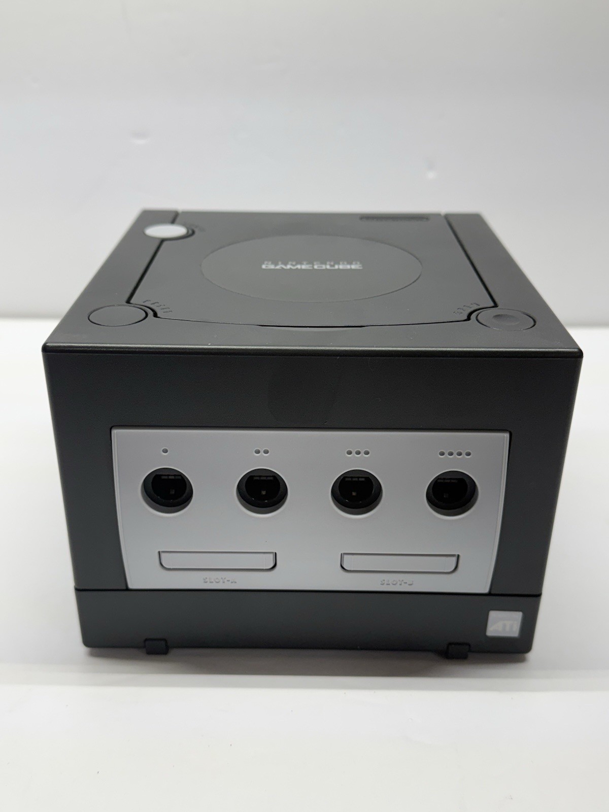 Nintendo GameCube Black Console Composite RCA w/ cables and x men game