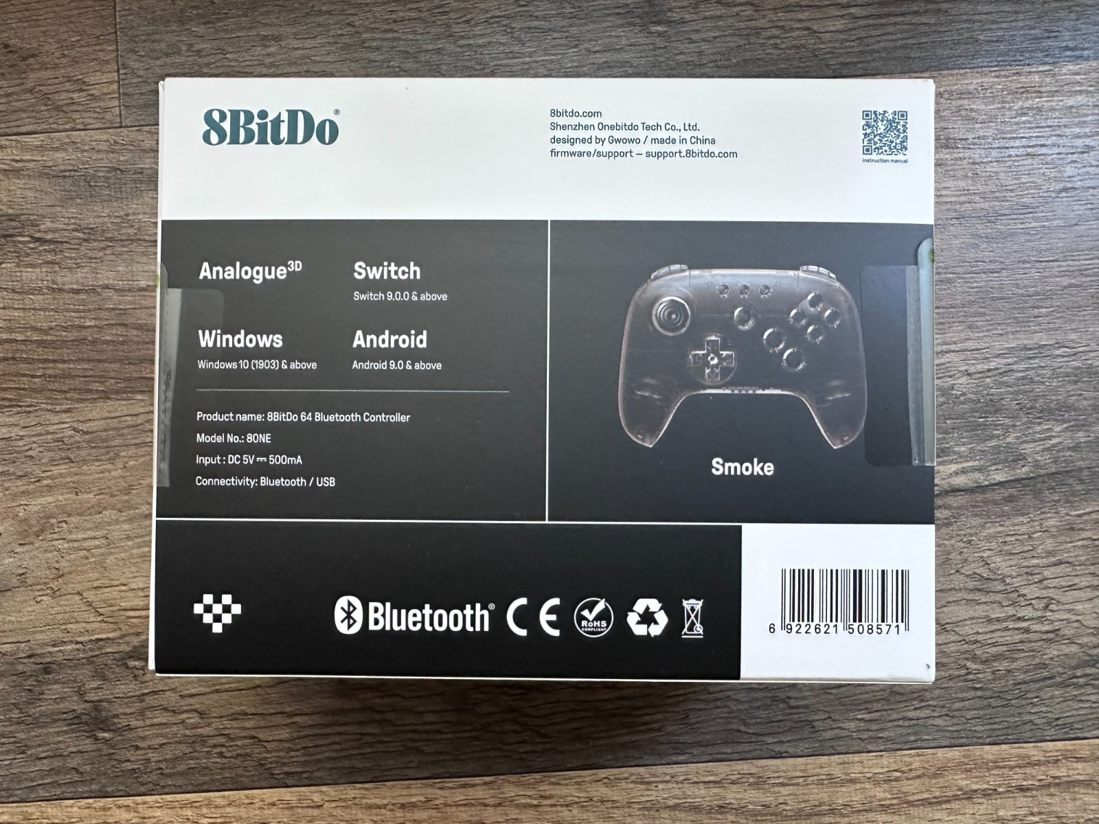 Analogue 3D Funtastic Smoke HDMI N64 FPGA Console & 8bitdo Controller Limited