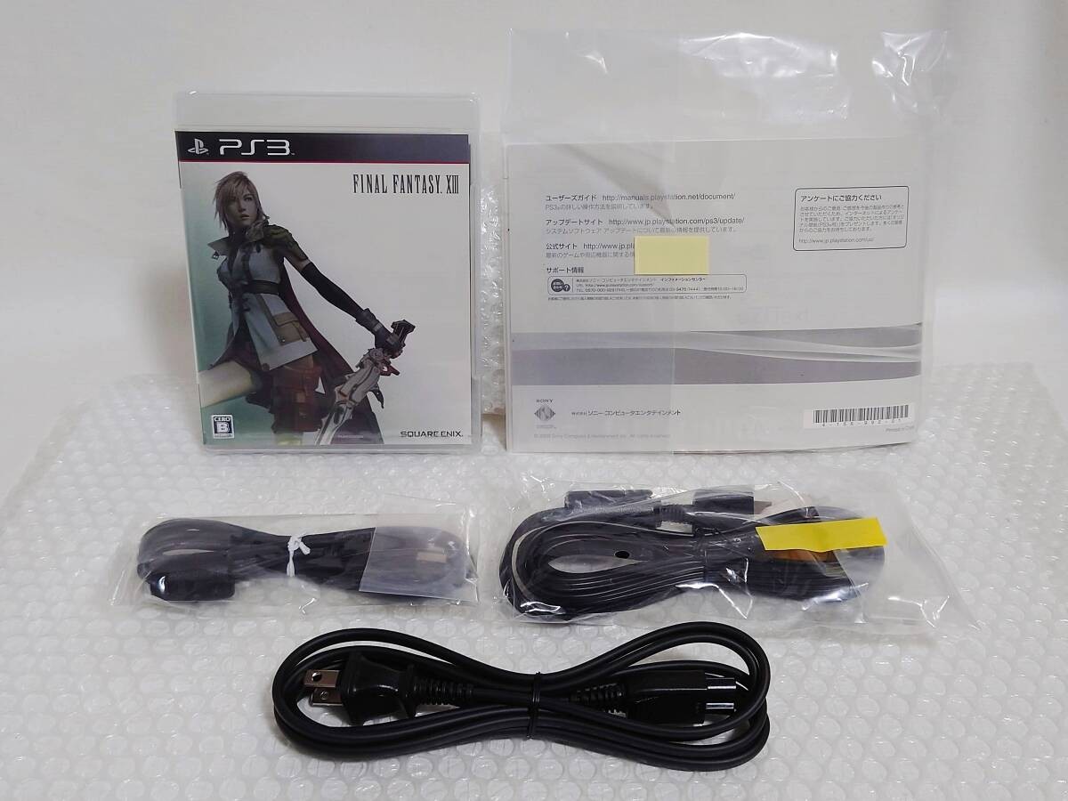 PS3 FINAL FANTASY XIII LIGHTNING EDITION Ceramic White CEJH-10008 Japan