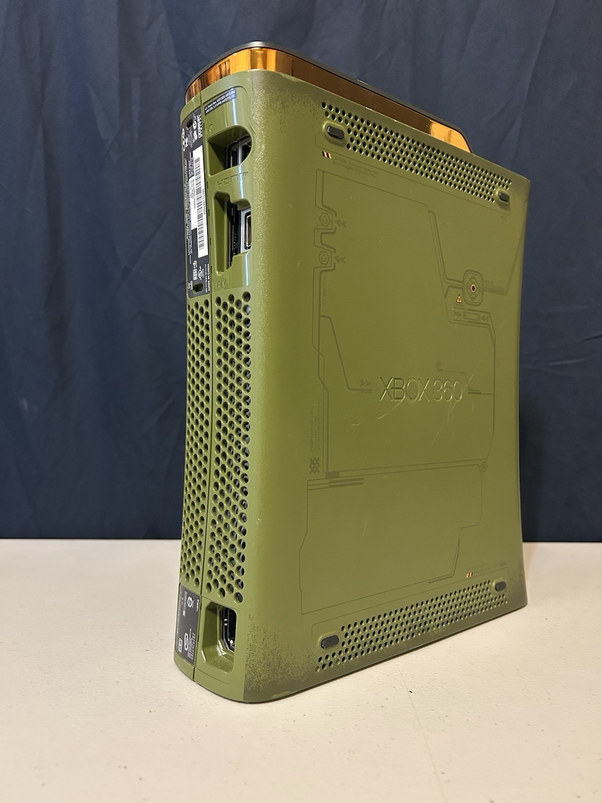 XBox 360 Halo 3 Erudition Olive Green With 2 Limited Edition Controllers