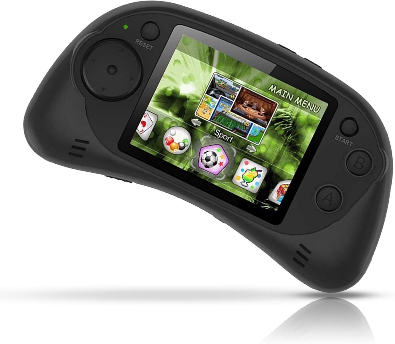 Handheld Portable Digital Screen 200 Games , 2.7” Color Display BLACK NEW SEAL