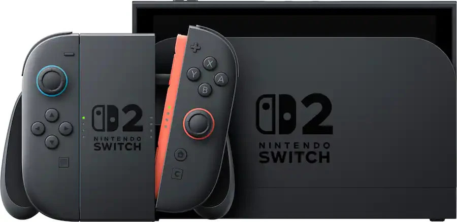 Switch 2 System Bundle – Nintendo Switch 2, Travel Case, & Free Game