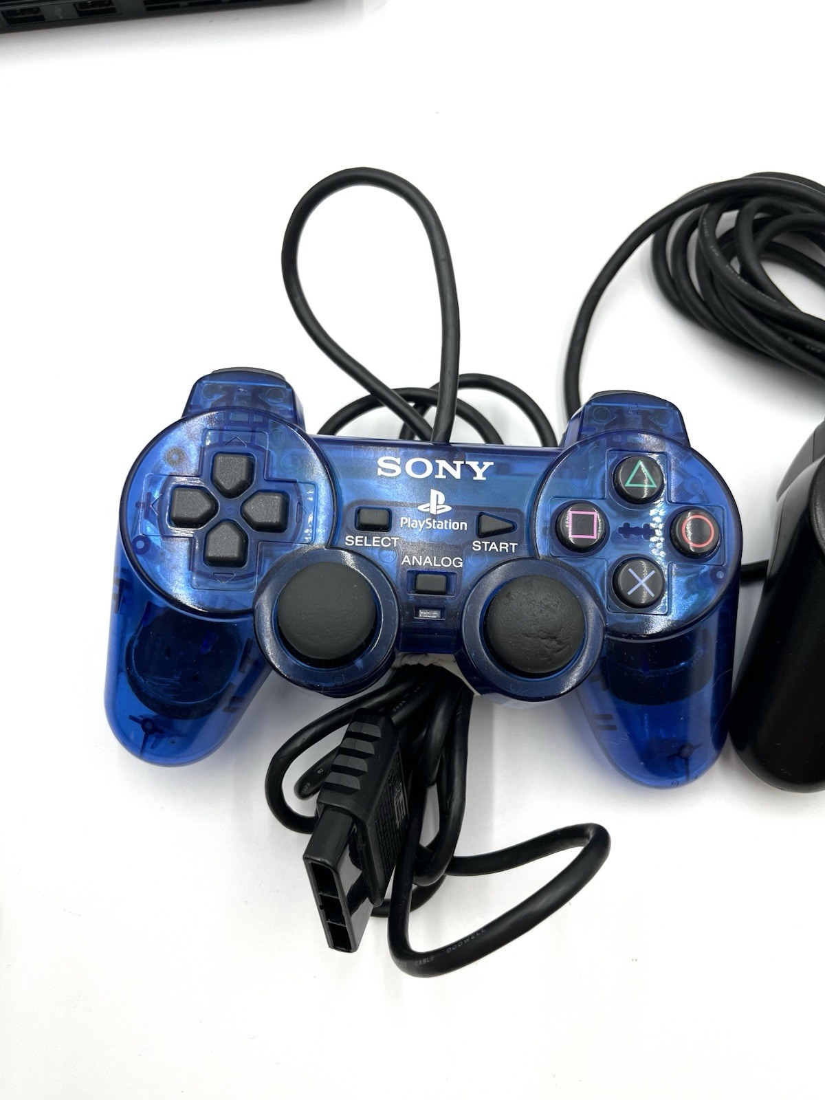 Playstation 2 PS2 Slim SCPH-70001 Console Bundle Lot 2 Games 2 Controllers READ!