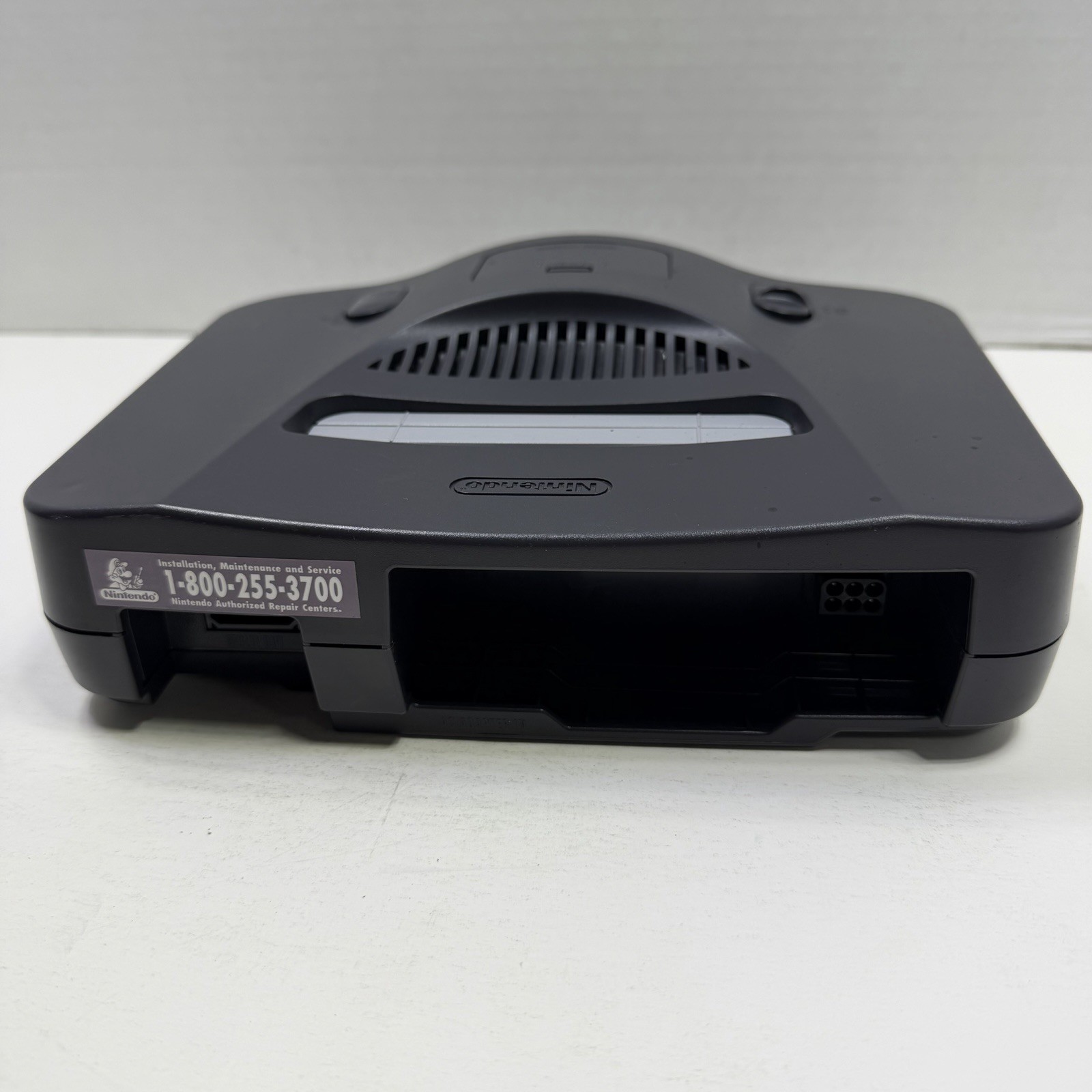 Nintendo 64 NUS-001 Black Console w/Controller, Game & Cables, Tested/Cleaned