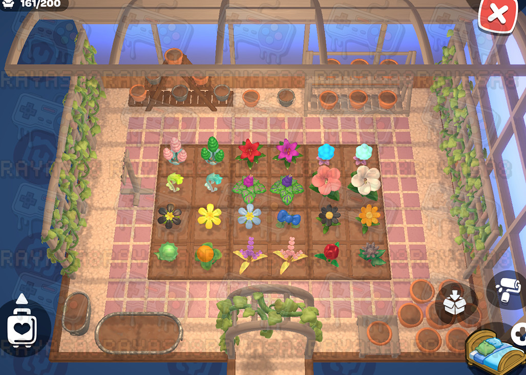 Greenhouse Furniture 🪴 Hello Kitty Island Adventure | Arcade | Nintendo | Steam