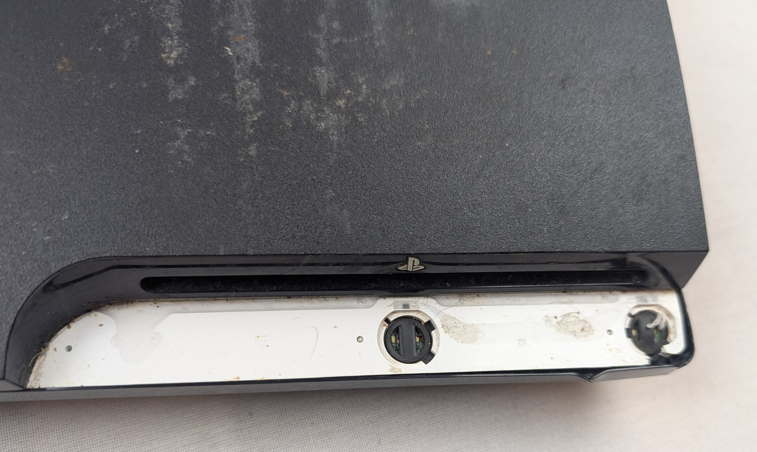 Sony PlayStation 3 PS3 Slim 160GB CECH-2501A Console Untested POWERS ON