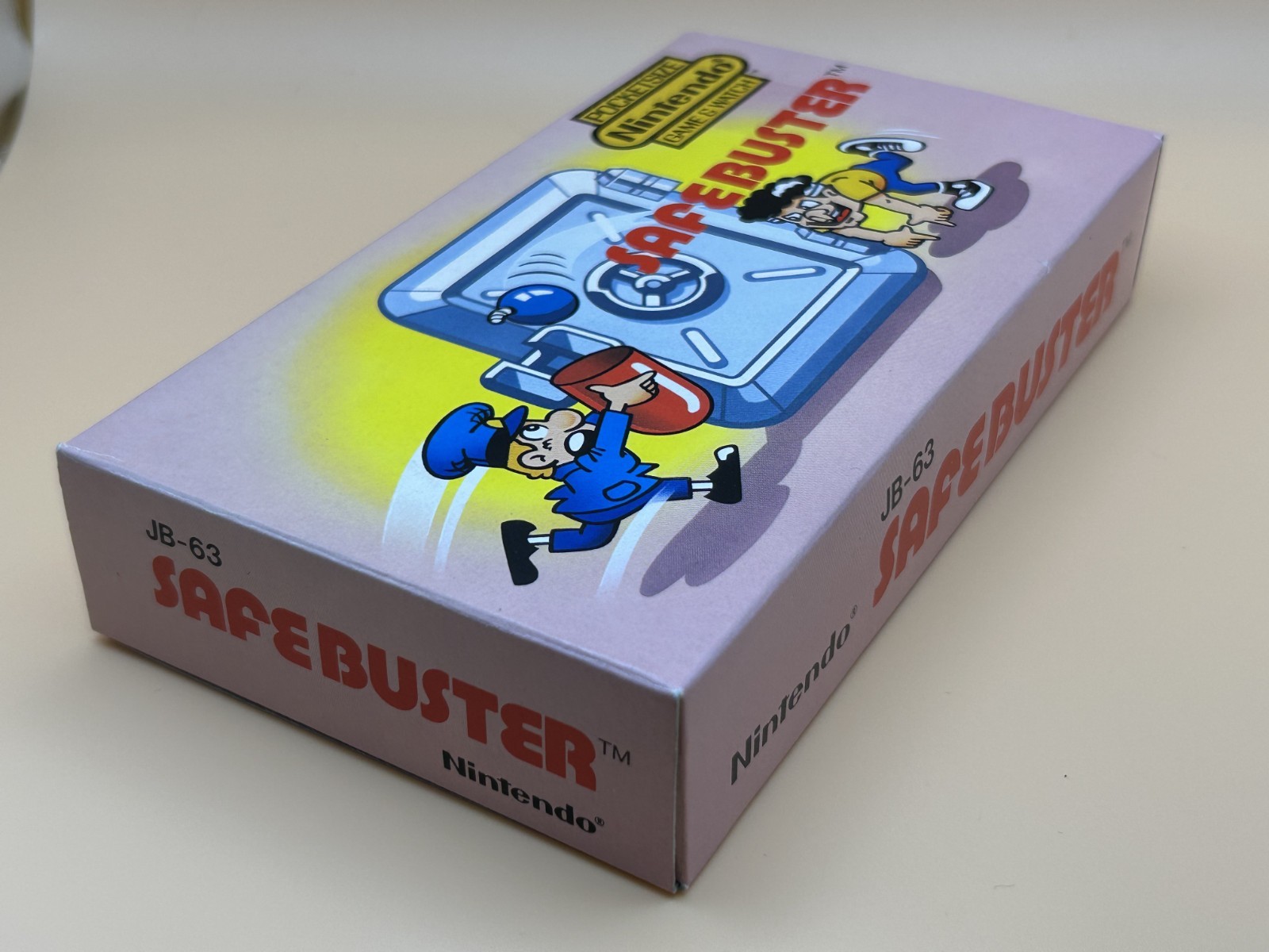 Nintendo Game & Watch SAFE BUSTER JB-63 MIB 1988 MINT IN BOX